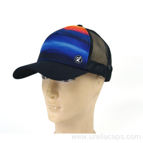 Sublimation printing mesh cap